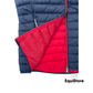 Breeze Up Laffitte Padded Jacket for equestrians - Navy/Red lining