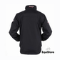 Breeze Up Oxford Winter Jacket in Black - Adult size for equestrians