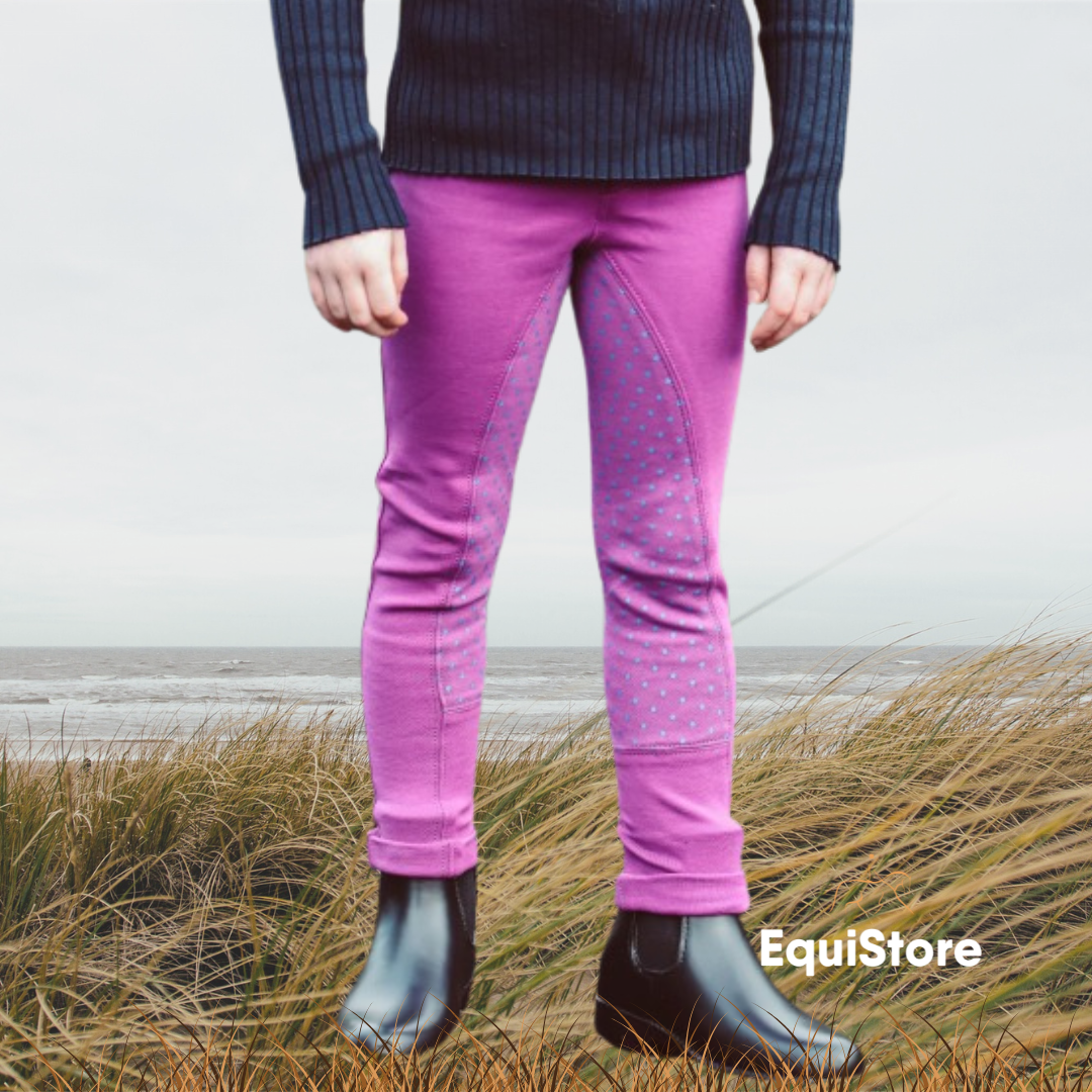 EquiSential Junior Spotty Jodhpurs