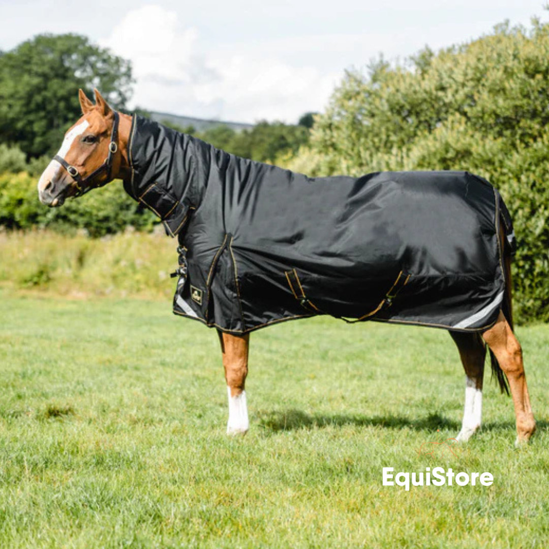 Mackey Lugnaquilla Plus Full Neck Turnout Rug for horses - heavyweight