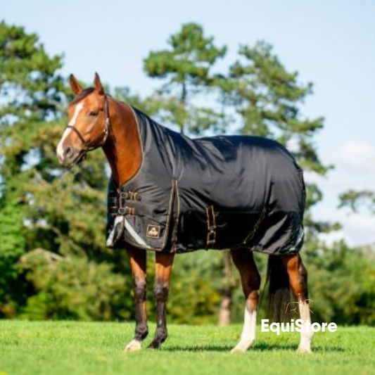 Mackey Lugnaquilla Semi High Neck Turnout Rug for horses - heavyweight