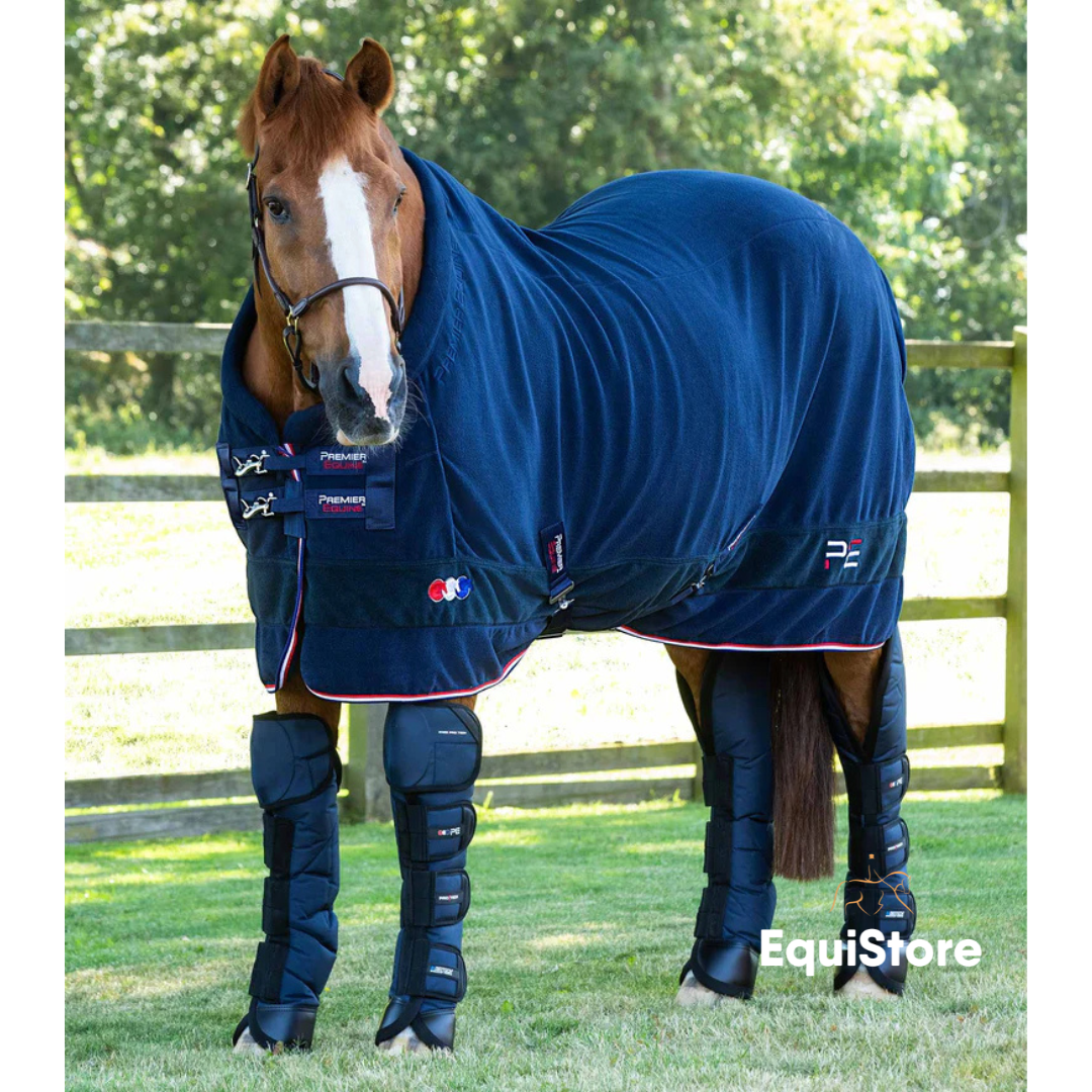 Premier Equine Buster Fleece Cooler Rug for horses - Vecto Edition