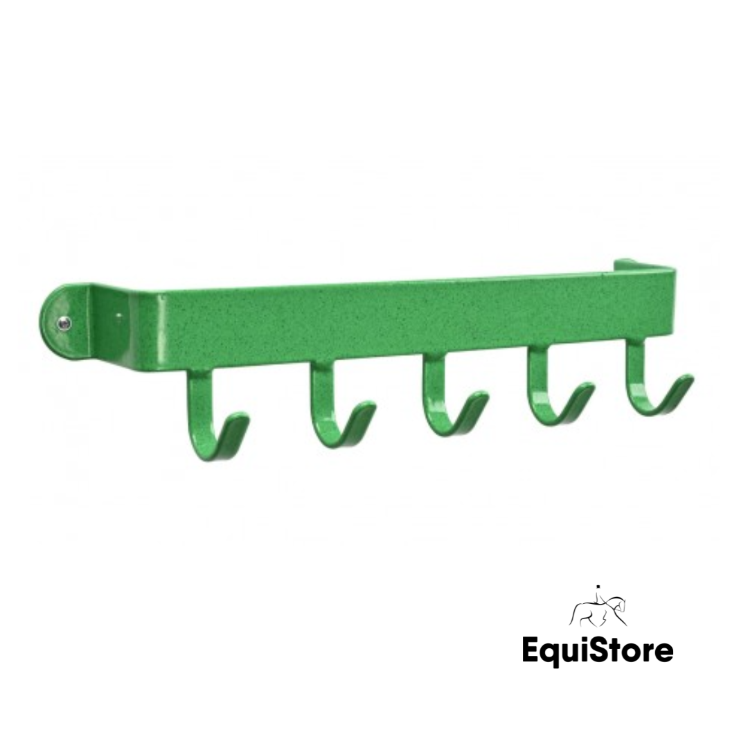 Stubbs Hook Shelfie for your tack room in green