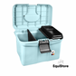 Waldhausen Eco Grooming Box for your horses grooming kit. In turquoise 