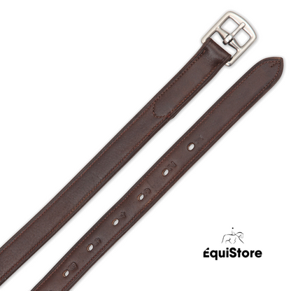 Mackey Legends Premium Stirrup Leathers in brown