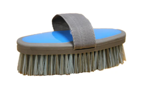 Mackey Two Tone Body Brush for grooming horses