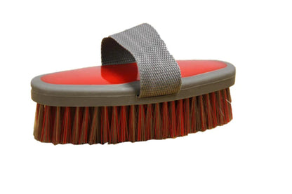 Mackey Two Tone Body Brush for grooming horses