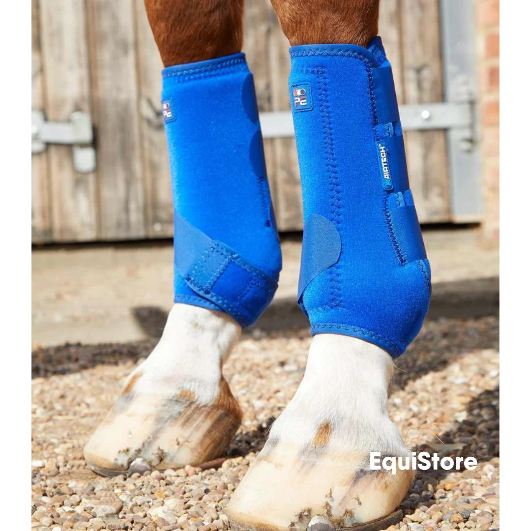 Premier Equine Air-Tech Sports Medicine Boots in royal blue