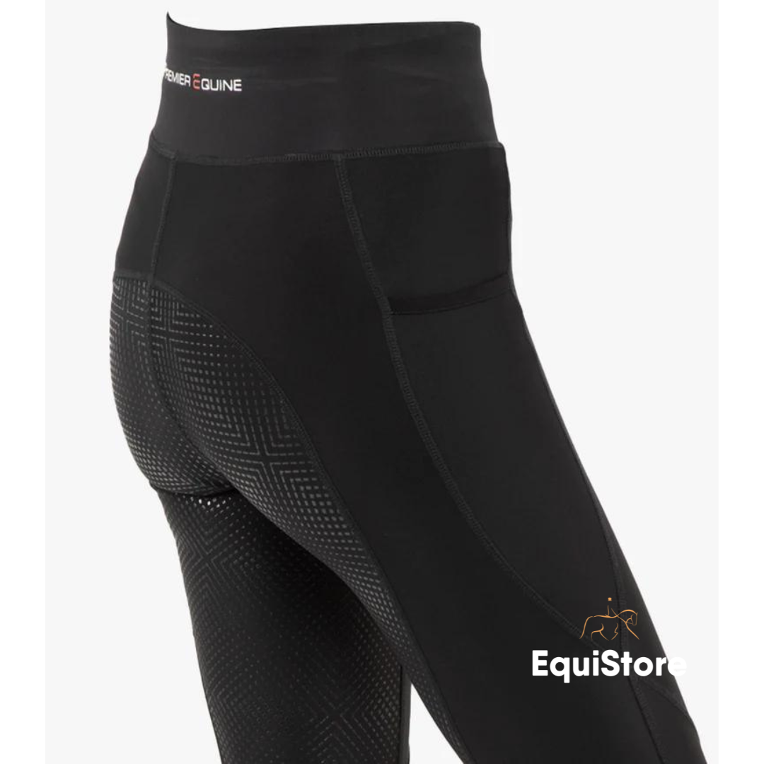 Premier Equine Alexa Ladies Riding Jodhpur Tights in Black